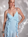 Vestido Thaeme Azul