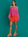 Blusa Leda Rosa