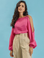 Blusa Leda Rosa