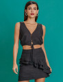 Conjunto Polinésia Preto