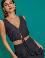 Conjunto Polinésia Preto