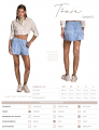 Shorts Tônia Off White